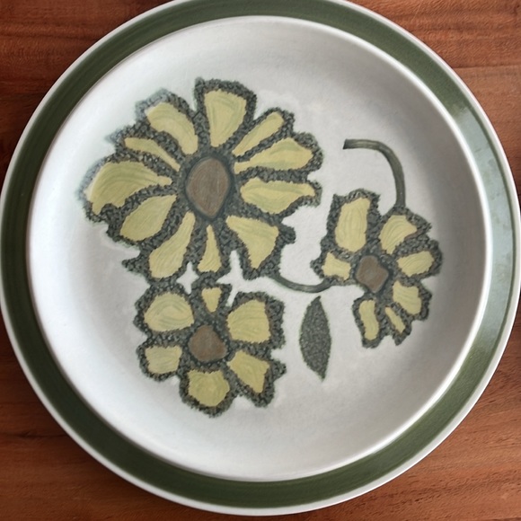 Mid Century Stonehaven Paula Dinner Plates-6 - Picture 4 of 8